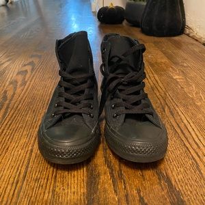 High Top Black Converse